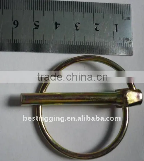 lynch linch and locking pins hitch pins zinc and nickel plated