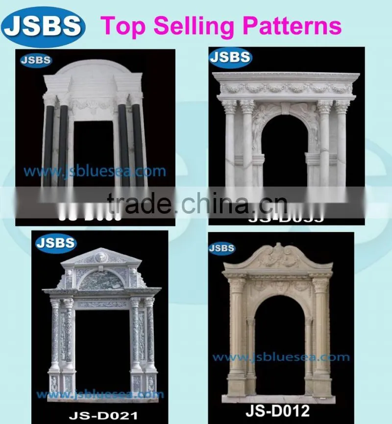cheap hand carved granite door frame design