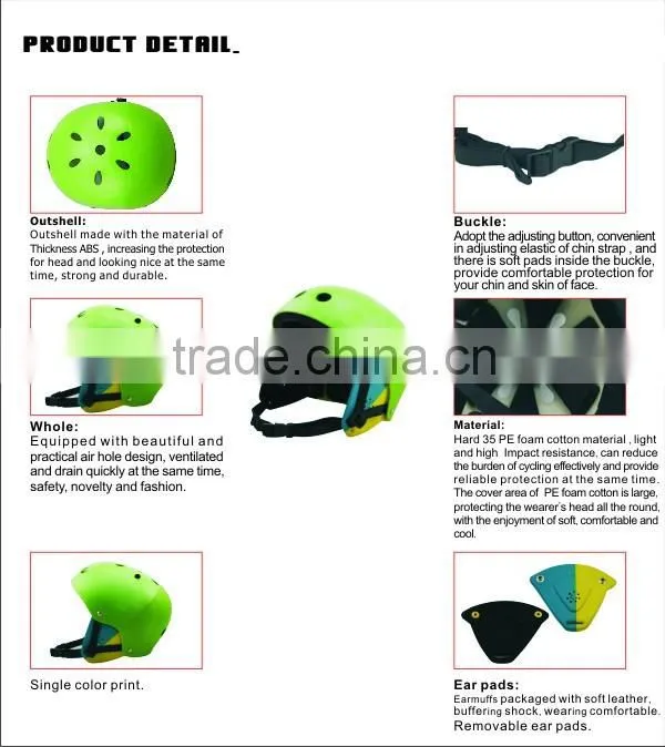 ABS EVA foam Sport kite surfing helmet customized color