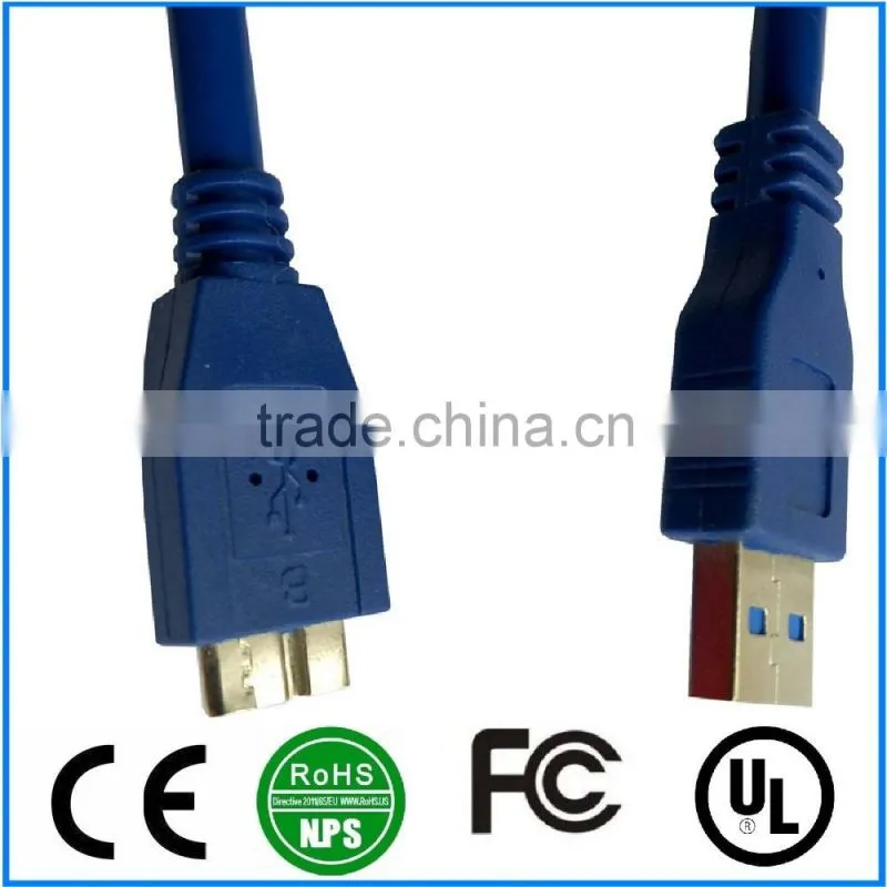 USB 3.0 Cable A male to Micro B male Superspeed Data Link Cable