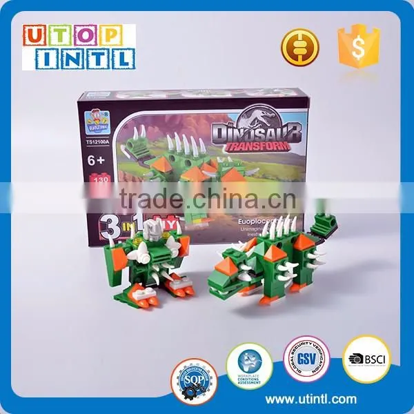 Crazy selling more function building block robot toy building brick for kids
