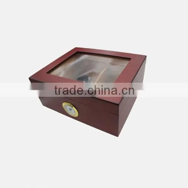 High-end Cherry wood Customized humidor with humidifier CY-L811