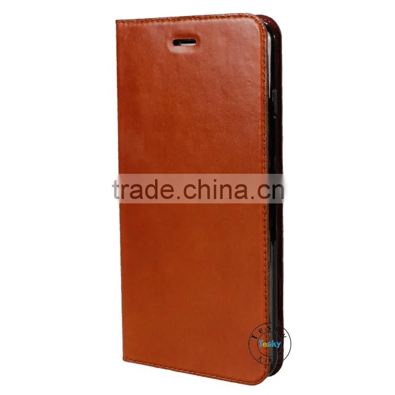popular fancy magnetic stand case for iphone 6 plus wallet leather