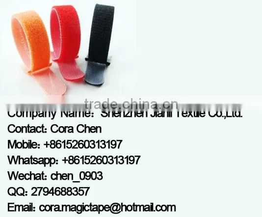 Good adhesion hook and loop with 3M gule