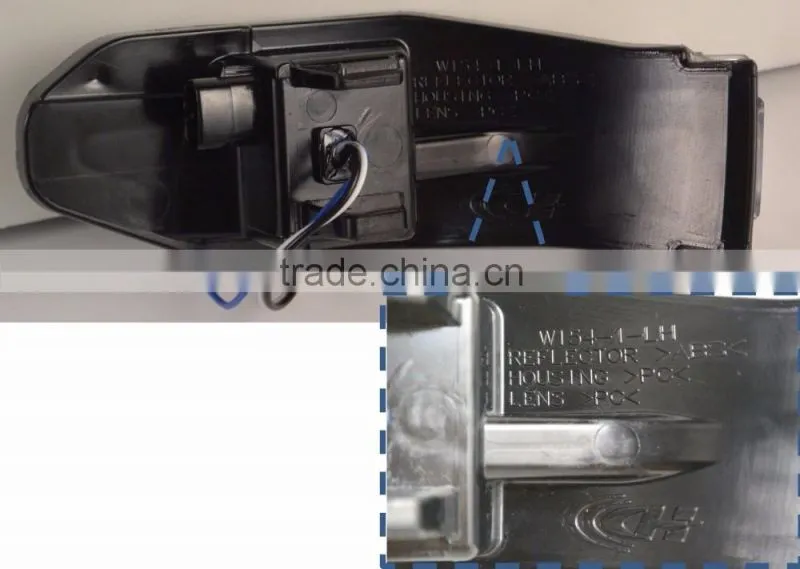 Car refit LED SIDE LAMP Mirror SIGNAL LIGHT FOR TOYOTA VOXY HARRIER