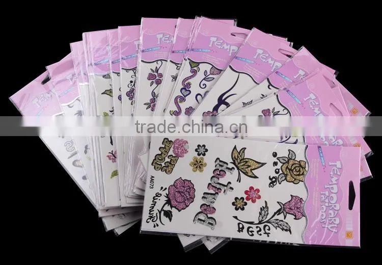 The New release tattoo stickers waterproof female love love love