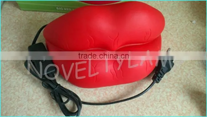 big size decoration lamp red lips night light