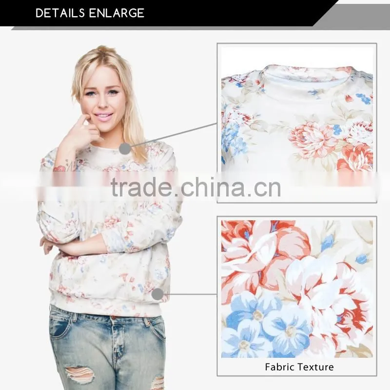 women's hoodies sweatshirt quality 3d digital print fullprint crewneck sweatshirt spring autumn unisex custom oversized pullover