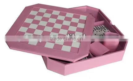 Luxury Comprehensive PU 5 In 1 Game Table