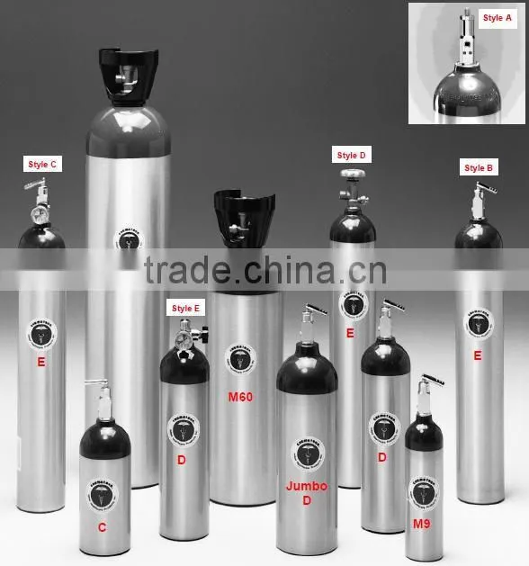 M6 Aluminum Oxygen Cylinder - Liaoning Metal Technology Co., Ltd