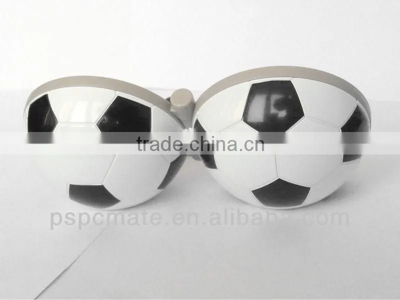 portablel round mini football speaker for PC,mobile phone and mp3