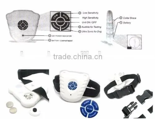 LoreWin LY-015 Wholesale Ultrasonic Bark Collar Dog Trainer
