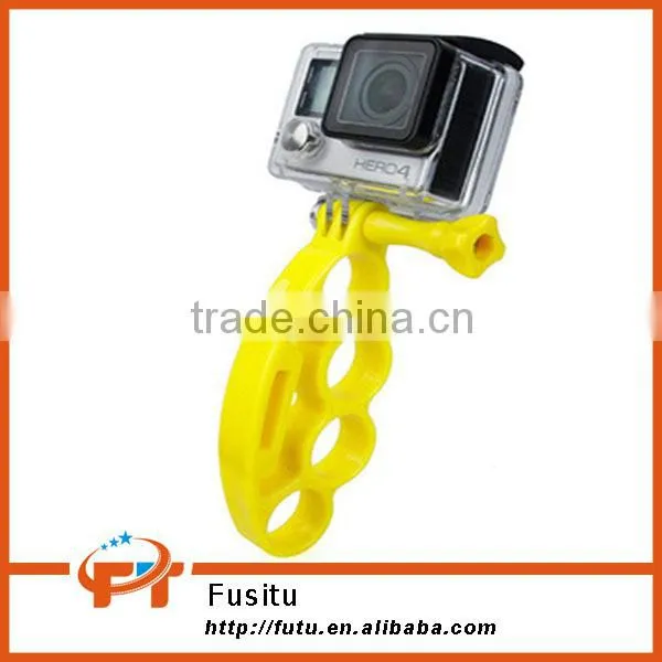 Handheld Selfie Stick Timer Ring Type Monopod w/ Tripod Screw for GoPro Hero 4/3+/3