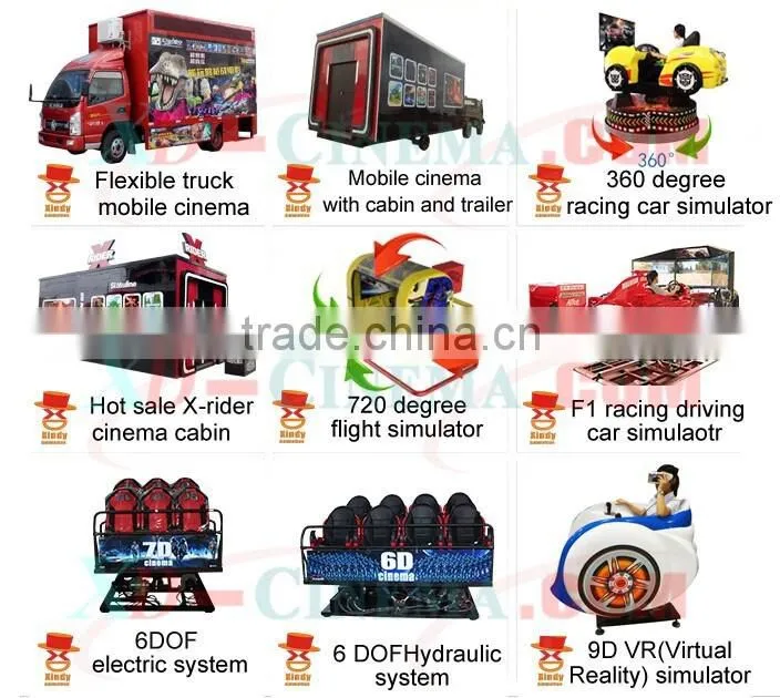 Super quality 360 degree Dynamic virtual 9D Egg Cinema for Amusement Park simulator