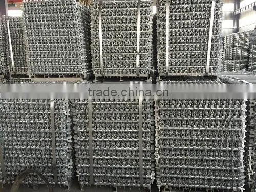 Casted steel Brace end for Ringlock scaffolding system