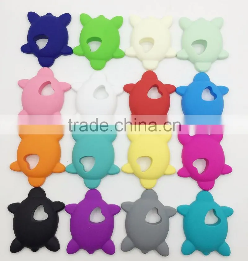 2016 custom made silicone baby teether/ teething toys