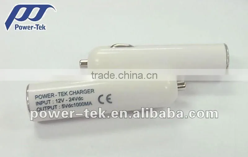 Power Adapter DC 5V1A Car charger(Professional manufacturer)