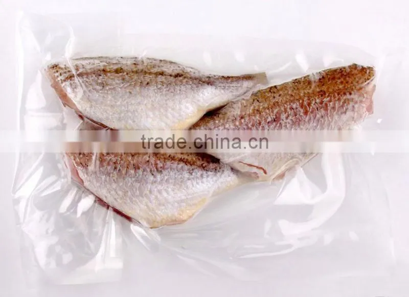 Food grade plastic vacuum tilapia packaging bag