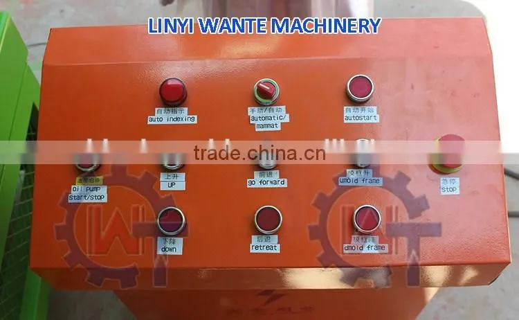 WANTE BRAND WT2-10 Interlock brick making machine price construction machine compressed earth block china industrial machine