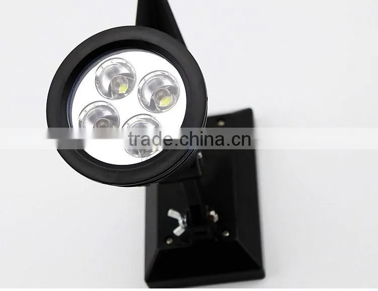 garden solar lamp with 3.7V 2200mA battery & 2w solar led garden replacement lamp