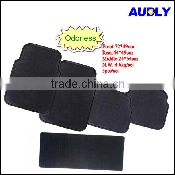 CM5010 Odour Free Car Accessories 5 pcs Rubber Floor Mats