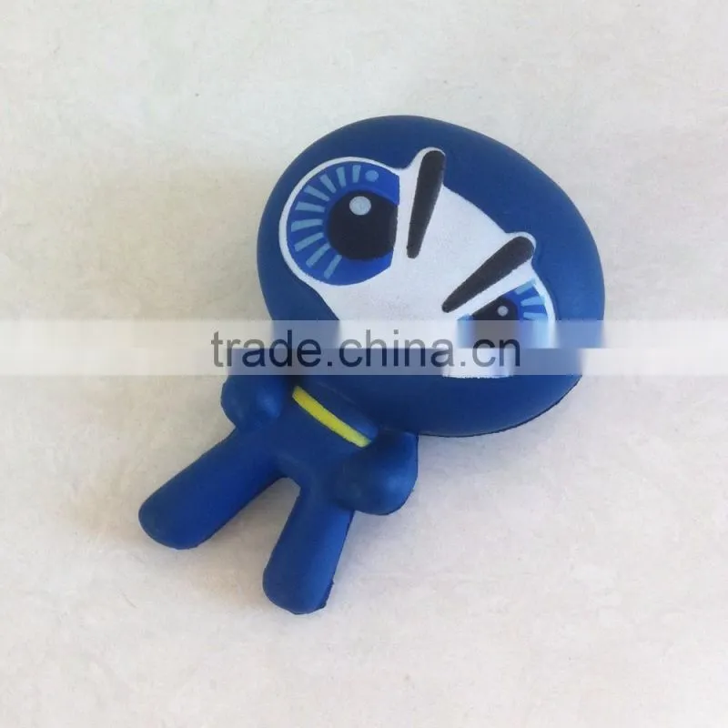 blue big head stress dolls toys