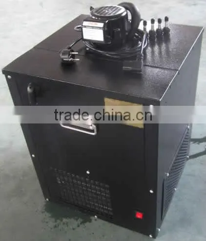 Undercounter beer cooler with 4 coils