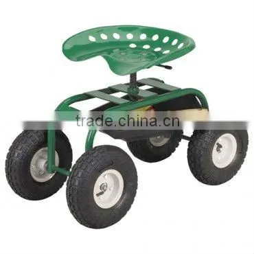 four wheels sitting Garden seat carts TC1852