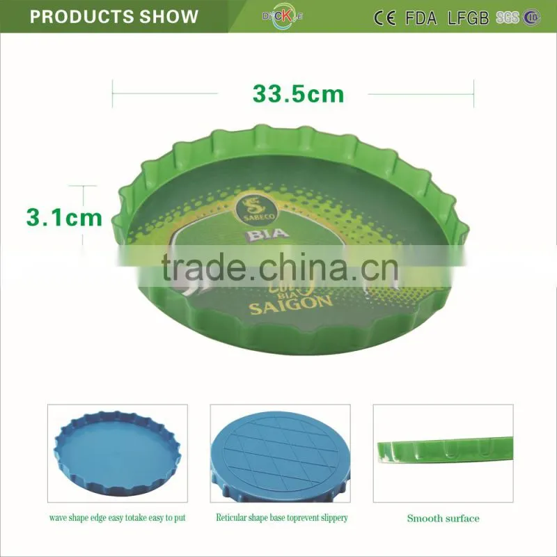 beer bottle tray, anti-slip bar beer tray