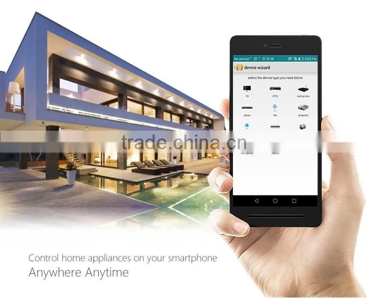Phone tablet remote control infrared universal smart remote control