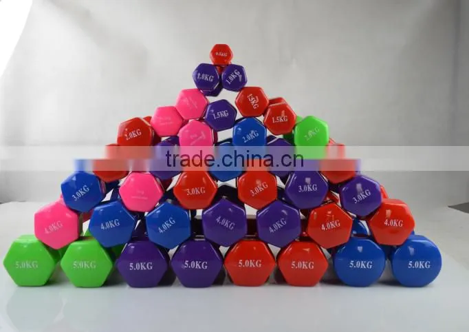 vinyl dipped dumbbell for women lose weight