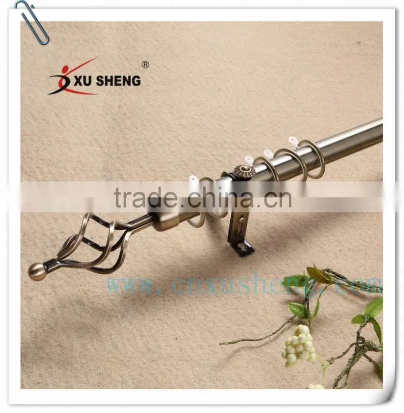 xusheng curtain accessories factory direct curtain rod wholesale