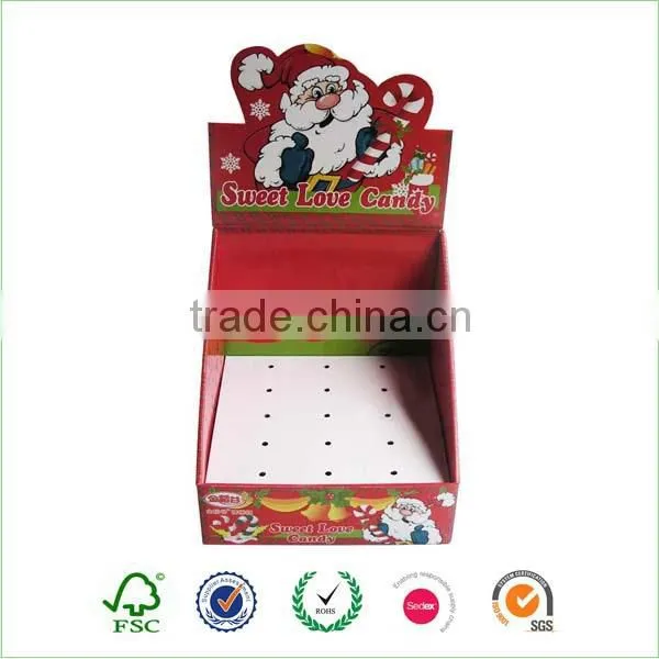 small perforated candy display box