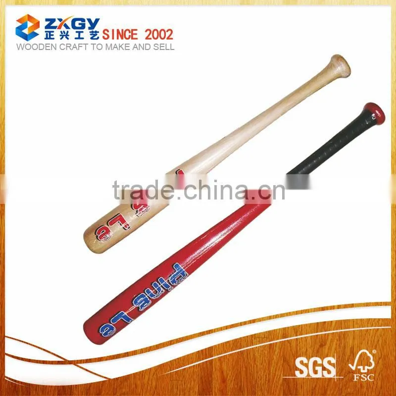 Nature wood baseball bats white poplar wood promotional wooden baseball bat