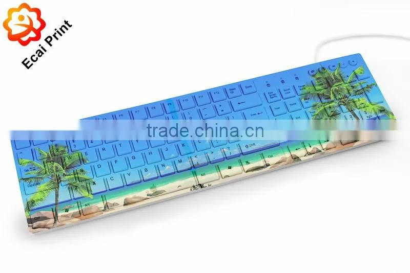 2016 personalized customize sublimation keyboard gaming