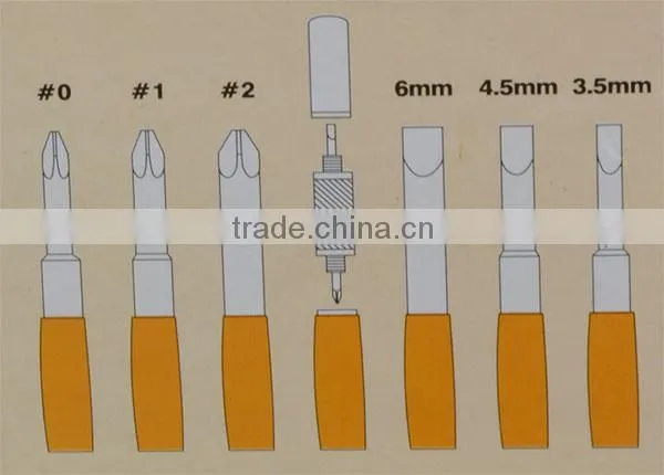 Portable 3W LED Multi Screwdriver Torch