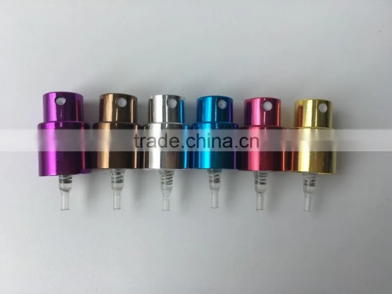 Hotsale 15/410 aluminium perfume sprayer for perfume bottle