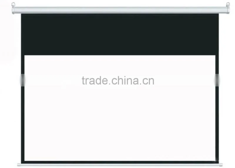 Wall Mount 84'' Projection Screen 4:3 Portable Front PVC Projector Screen