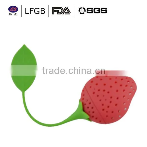 Food grade fashionable customized professional silicone tea infuser