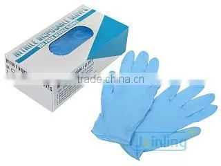 Disposable Powdered Nitrile Gloves