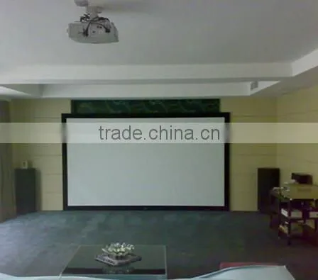Wall mount projector screen White matt projection screen for projector