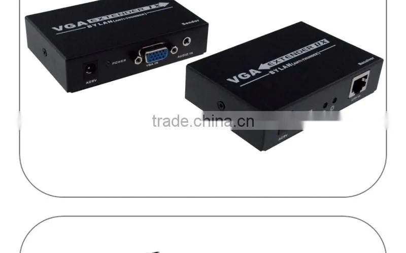 Vision newest 300m VGA extender over single CAT 5e/6 Cable