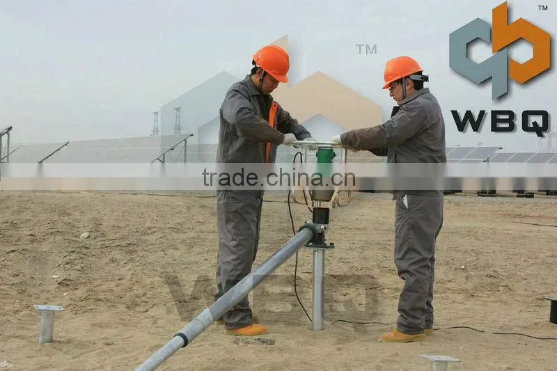 ground screw for solar and garden