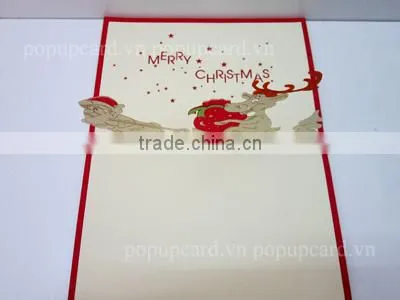 Viet Nam Herd boy greeting pop up card