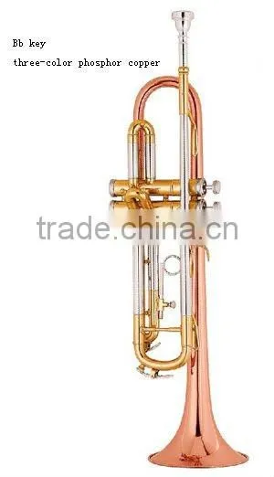 Three colour phosphor copper trumpet