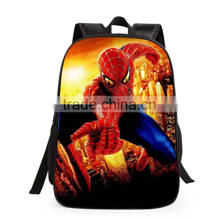 Stock offer cartoon picture school bag, new fashion cartoon school bag/ frozen school bag