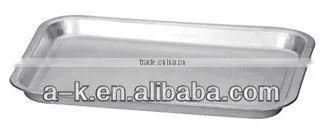 Washing white aluminum big square dish pan