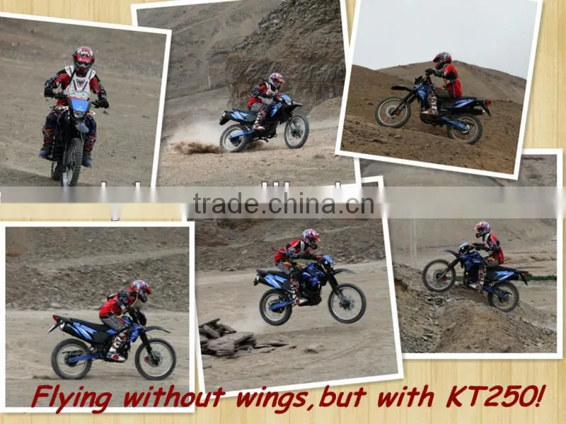 250cc Off Road KT250 flying driving Bolivia