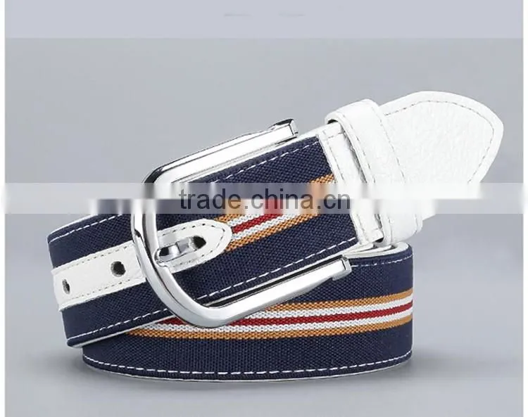 Knitted material in belt men ,Viable design in cheap price