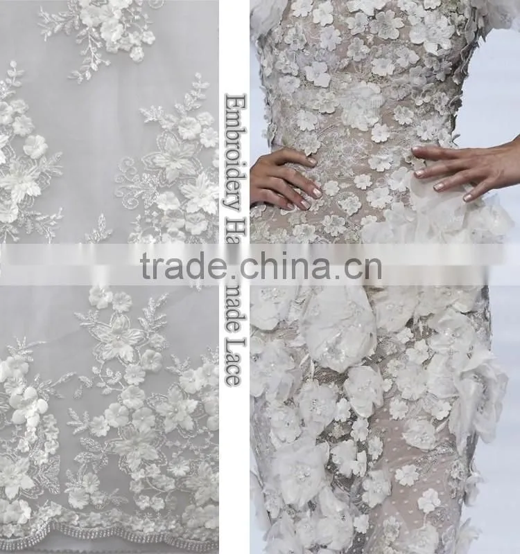 2016 Gorgeous sequins fabric /swiss tulle lace for party dresses/african french lace with full sequins for girls